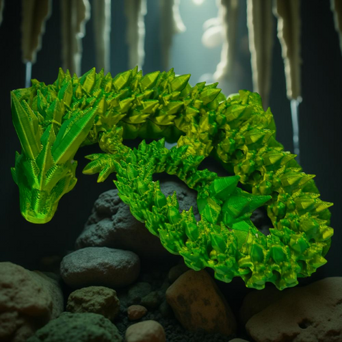 3D Printed Dragon Toy