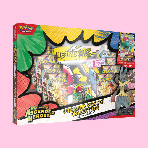 Pokemon TCG: Mega Evolution Ascended Heroes Poster Collection