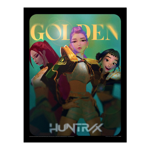 K-Pop Demon Hunters Golden Collector Print
