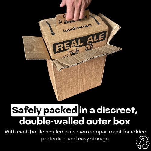 Qwerty Real Ale and Snack Beer Hamper Set of 10