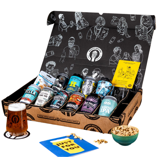 Qwerty Real Ale and Snack Beer Hamper Set of 10