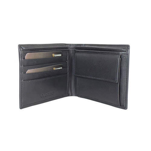 Guinness Leather Wallet with Detachable RFID Card Holder