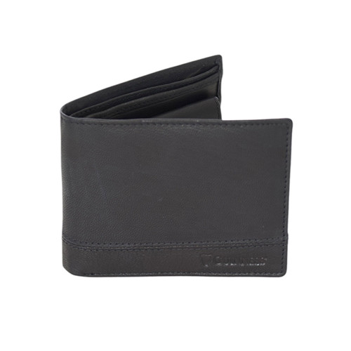 Guinness Leather Wallet with Flip-Over ID Pocket