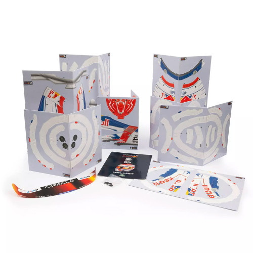 GP Moto Sport Red Bull Racing Verstappen Helmet 3D Puzzle