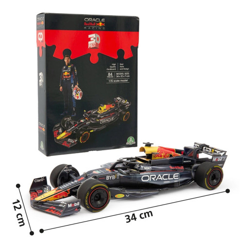 GP Moto Sport Red Bull Racing F1 Car 3D Puzzle