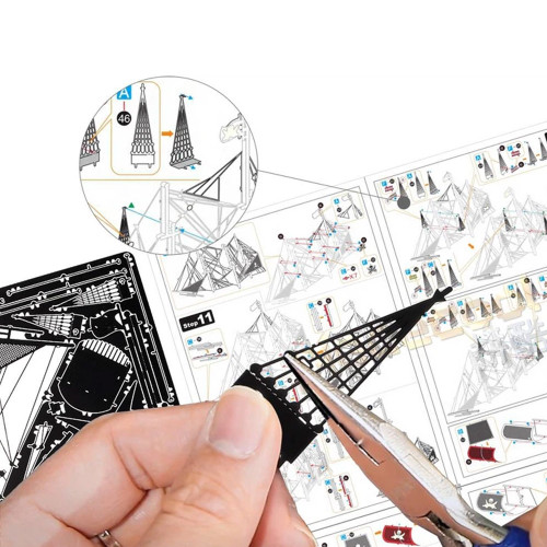 The Black Pearl Metal Construction Set