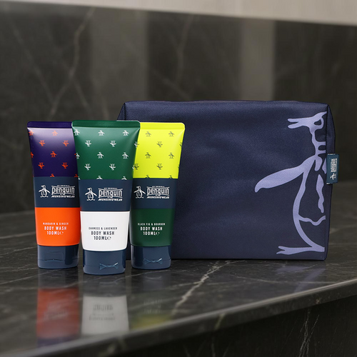 Original Penguin Toiletry Wash Bag Set