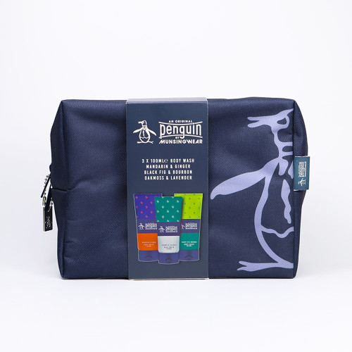 Original Penguin Toiletry Wash Bag Set