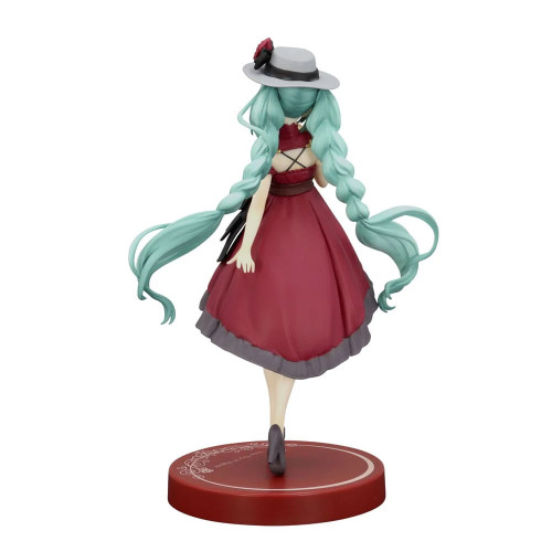 Vocaloid Hatsune Miku Trio-Try-It Outing Red Dress Figure