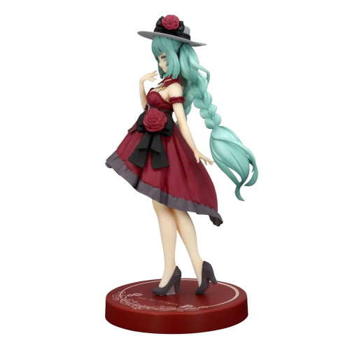 Vocaloid Hatsune Miku Trio-Try-It Outing Red Dress Figure