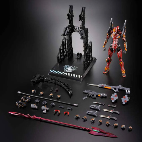 Neon Genesis Evangelion Build Figure Eva with Spear of Cassius