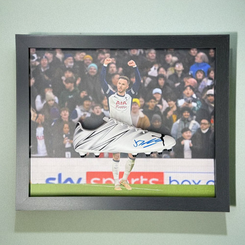 James Maddison Signed Tottenham Hotspur Boot - Framed