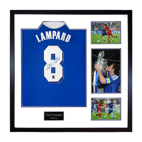 Frank Lampard Signed Chelsea Elite - Framed