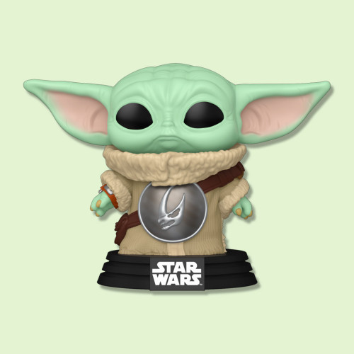 Star Wars Mandalorian with Grogu Funko Pop! Vinyl Figure