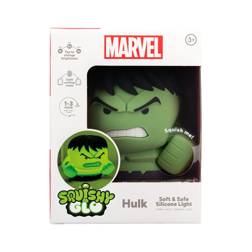 Marvel Hulk SquishyGlo Silicone Rechargeable Light