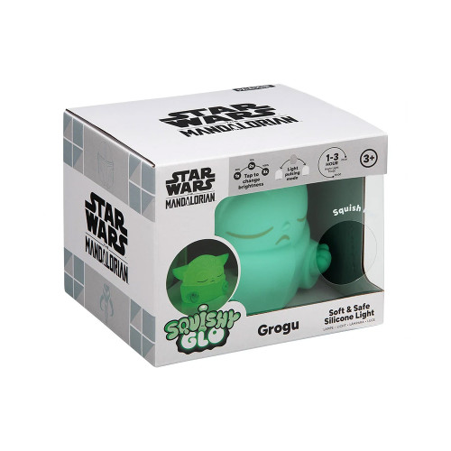 Star Wars Grogu SquishyGlo Silicone Rechargeable Light