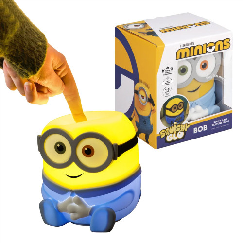 Minions Bob SquishGlo Silicone Rechargeable Light