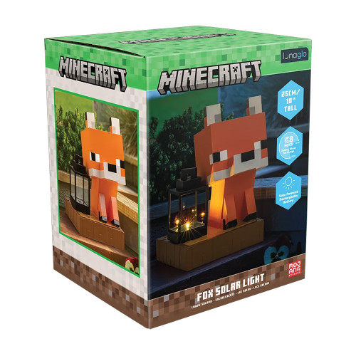 Minecraft Fox Solar Light