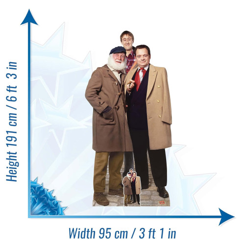Only Fools and Horses Albert, Rodney and Del Boy Cardboard Cutout
