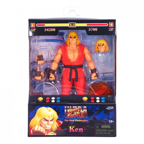 Street Fighter Ken Masters Deluxe Collector Figure