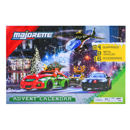 24 Days Majorette Toy Car Advent Calendar
