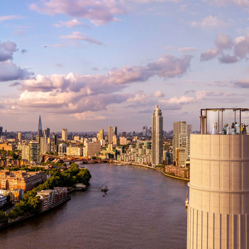 Battersea Power Station's Chimney Lift for Two Experience