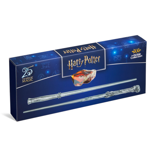 Harry Potter 25th Anniversary Wand and Philosopher's Stone Set