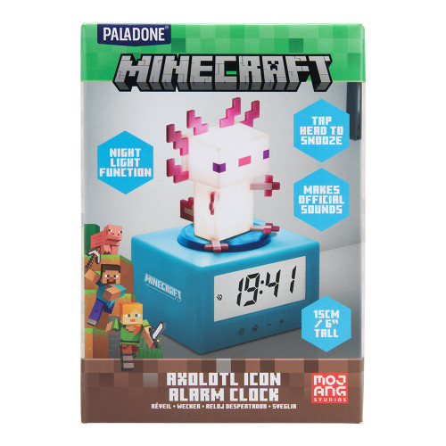 Minecraft Axolotl Icon Alarm Clock