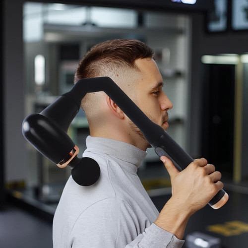 Wellbeing Back and Neck Massager with Exended Handle