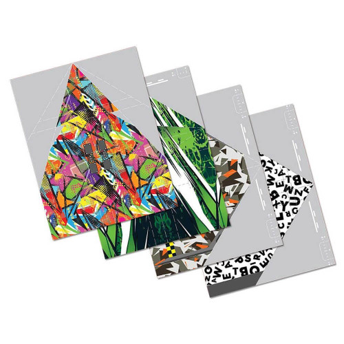 Airoz Controllable Paper Flight Planes Set