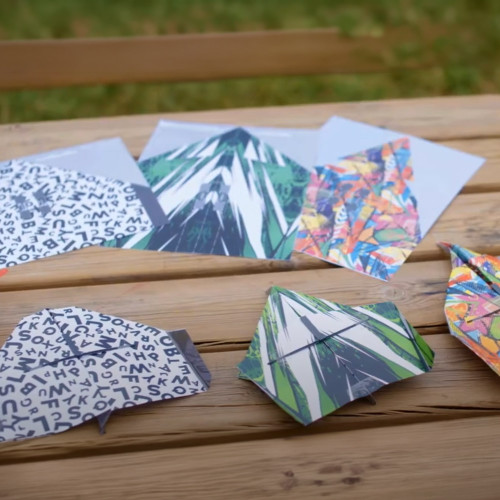 Airoz Controllable Paper Flight Planes Set