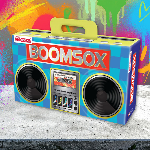 Boomsox Oddsocks Gift Box for Men