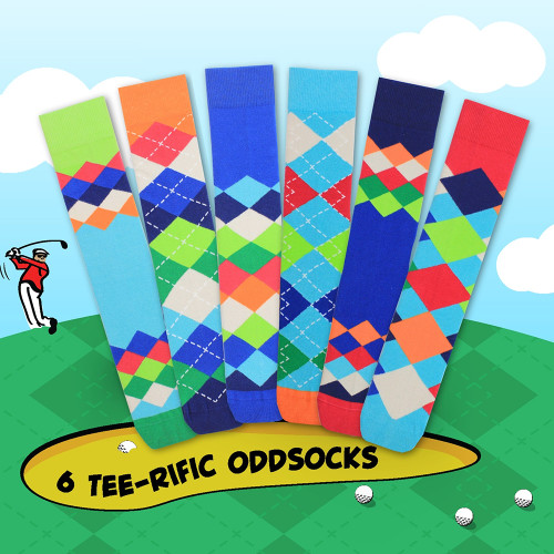 Fore! Golf Oddsocks Gift Box for Men