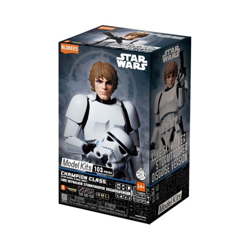 Blokees Figures Star Wars A New Hope Luke Skywalker Stormtrooper