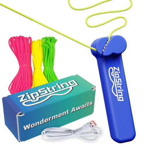 Zip String Blue