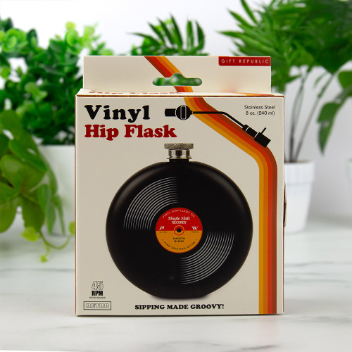 Vinyl Hipflask