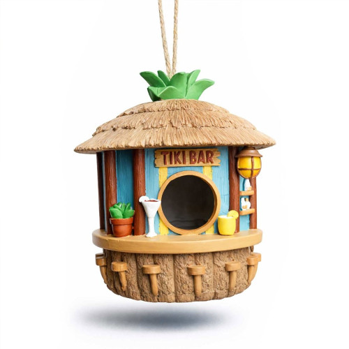 Tiki Bar Birdhouse