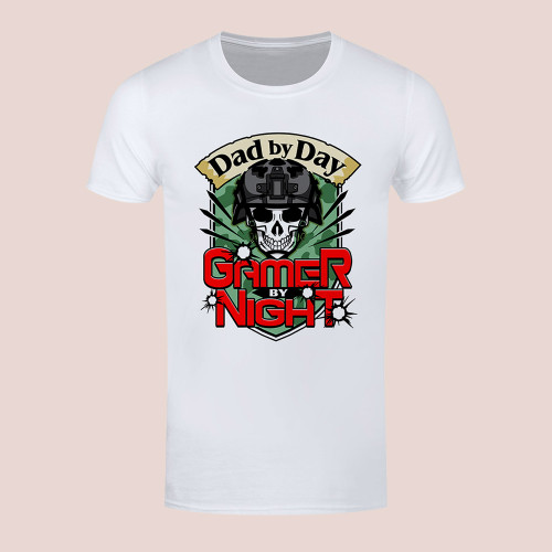 Dad by Day Gamer by Night T-Shirt