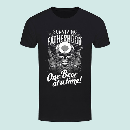 Surviving Fatherhood One Beer at a Time T-Shirt