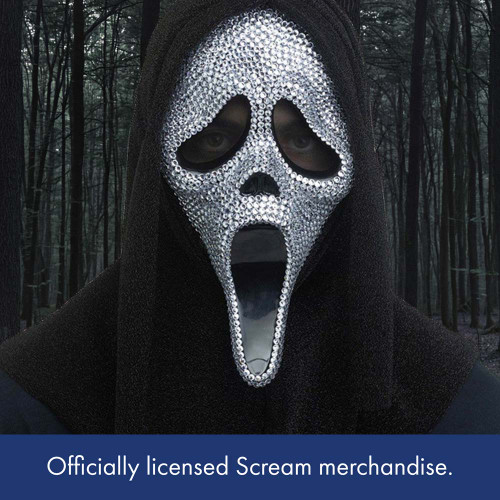 Scream Ghostface Bling Mask