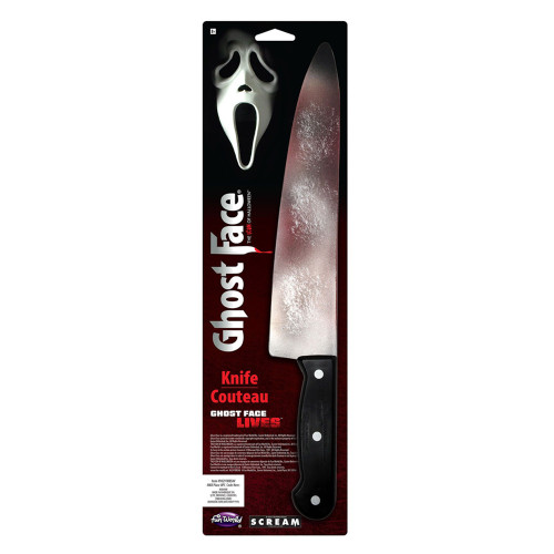 Scream Ghostface Bloody Butcher Knife Prop