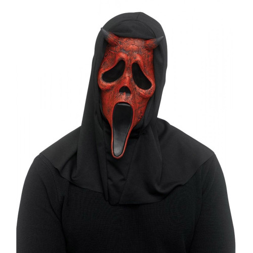 Scream Ghostface Aged Devil Mask