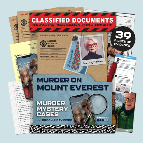 Murder Mystery Cases: Murder on Mount Everest