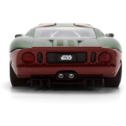 Star Wars Boba Fett 2005 Ford GT 1:24 Scale Model with Figure