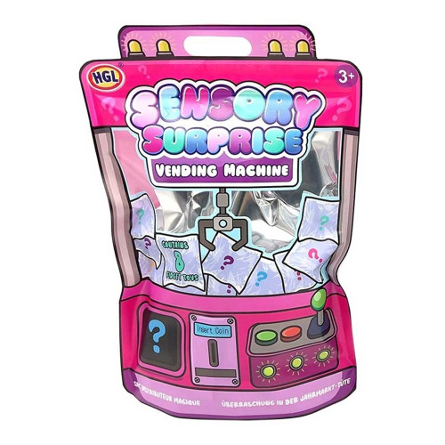 Sensory Surprise Vending Machine Bag Pink