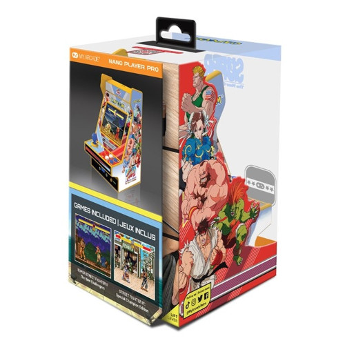 Super Street Fighter Nano Player Pro Portable Retro Arcade