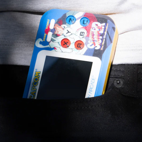 Super Street Fighter Pocket Player Pro Portable Gaming System