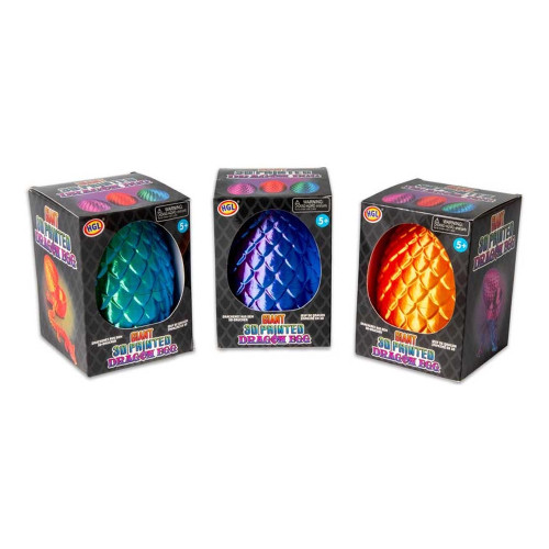 Giant 3D Printed Dragon Egg - Random Assorted Colour
