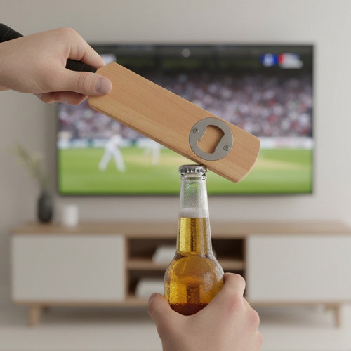 Cricket Bat Bottle Opener