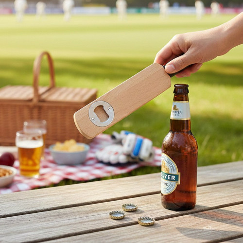 Cricket Bat Bottle Opener